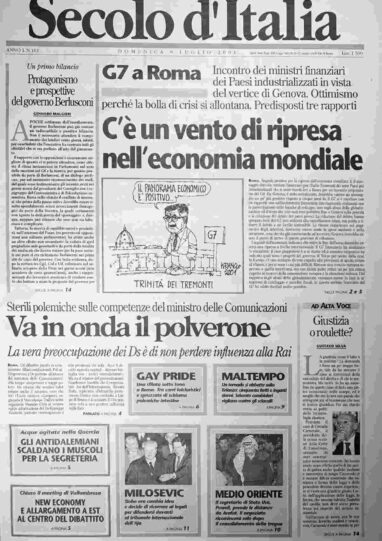 domenica 8 luglio 2001