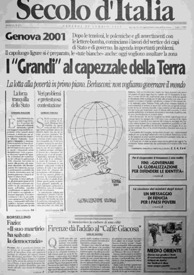 venerdì 20 luglio 2001