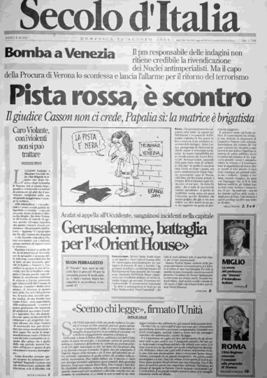 domenica 12 agosto 2001