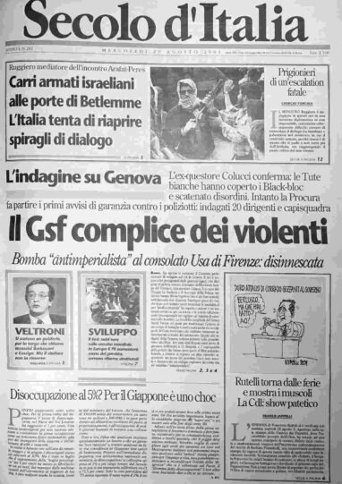 mercoledì 29 agosto 2001