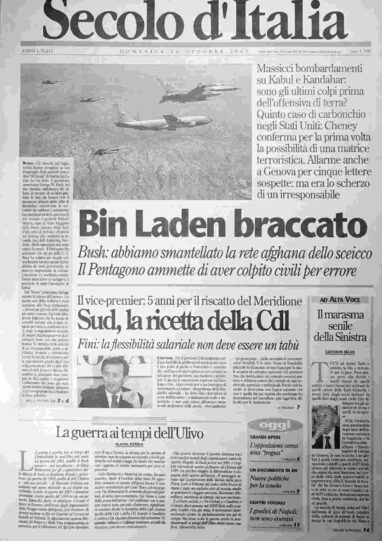 domenica 14 ottobre 2001
