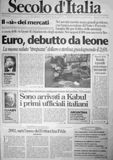 giovedì 3 gennaio 2002