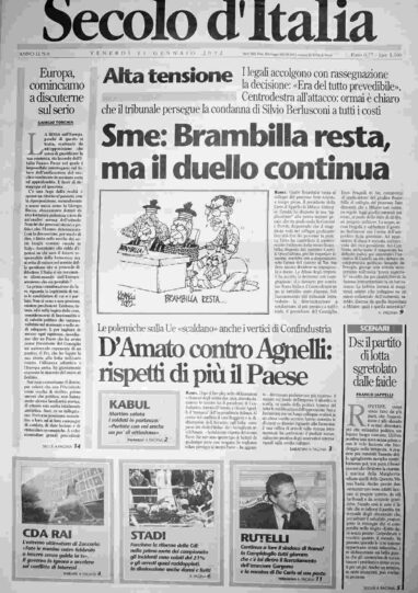 venerdì 11 gennaio 2002