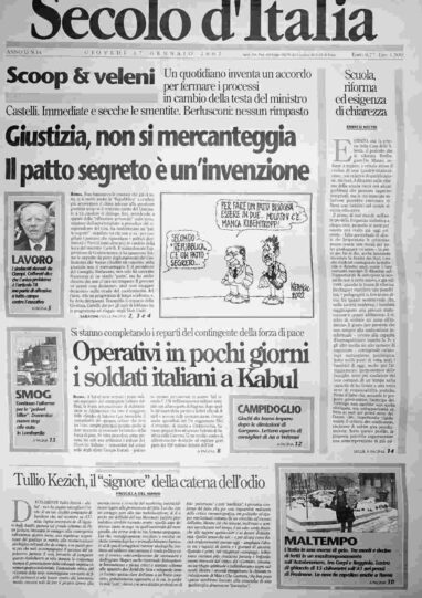 giovedì 17 gennaio 2002