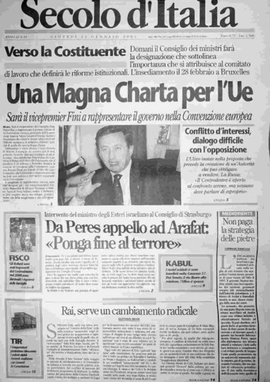 giovedì 24 gennaio 2002