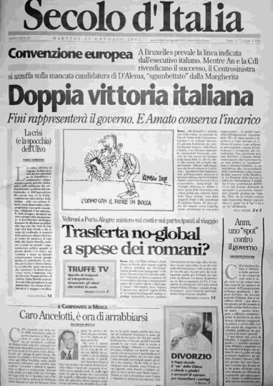 martedì 29 gennaio 2002