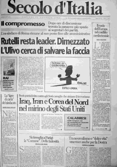 giovedì 31 gennaio 2002