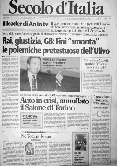 martedì 19 febbraio 2002