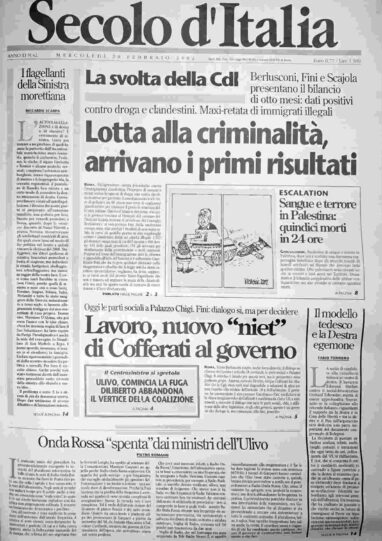 mercoledì 20 febbraio 2002