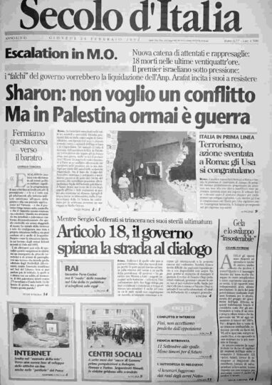 giovedì 21 febbraio 2002