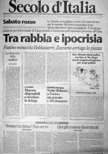 domenica 24 febbraio 2002