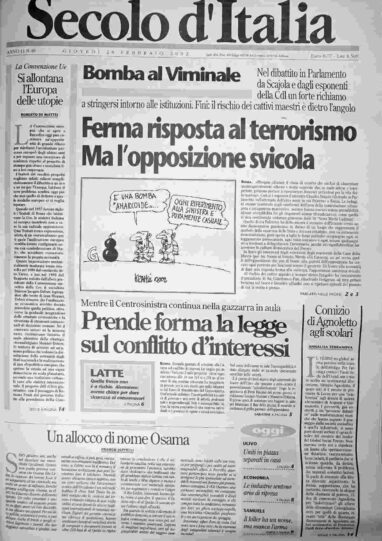 giovedì 28 febbraio 2002