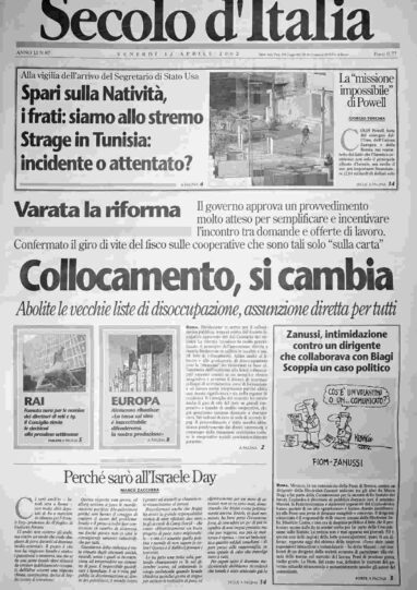 venerdì 12 aprile 2002