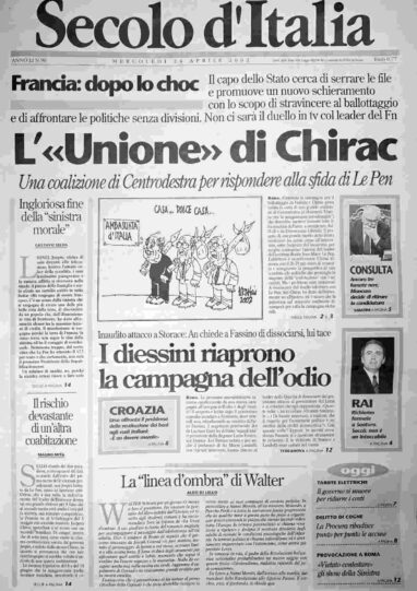 mercoledì 24 aprile 2002