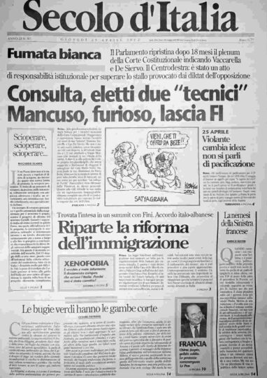 giovedì 25 aprile 2002