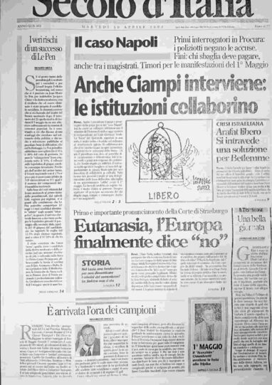 martedì 30 aprile 2002
