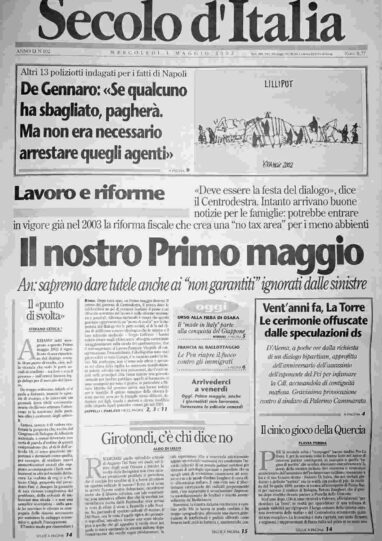 mercoledì 1 maggio 2002