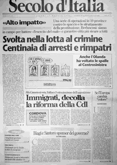 venerdì 17 maggio 2002