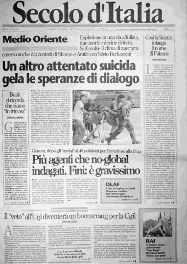 giovedì 23 maggio 2002