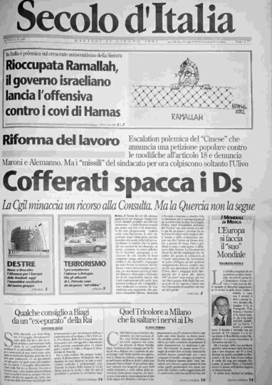 martedì 25 giugno 2002