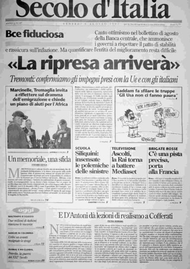 venerdì 9 agosto 2002