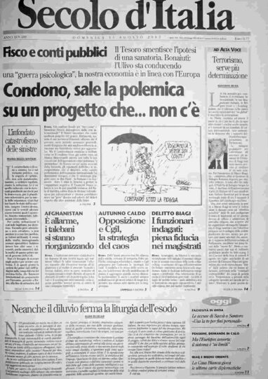 domenica 11 agosto 2002