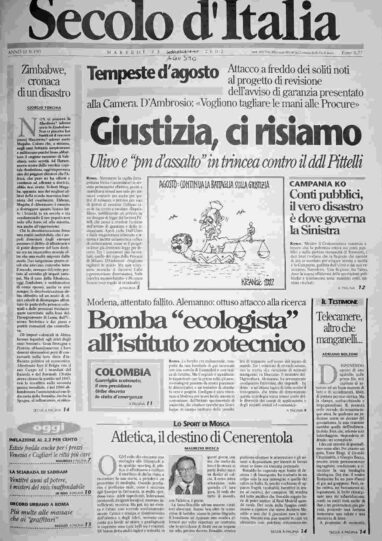 martedì 13 agosto 2002