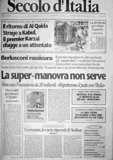 venerdì 6 settembre 2002