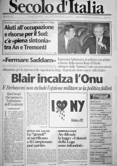 mercoledì 11 settembre 2002