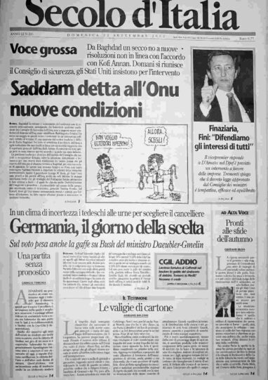 domenica 22 settembre 2002