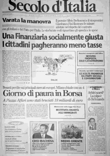 martedì 1 ottobre 2002