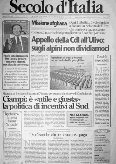 mercoledì 2 ottobre 2002