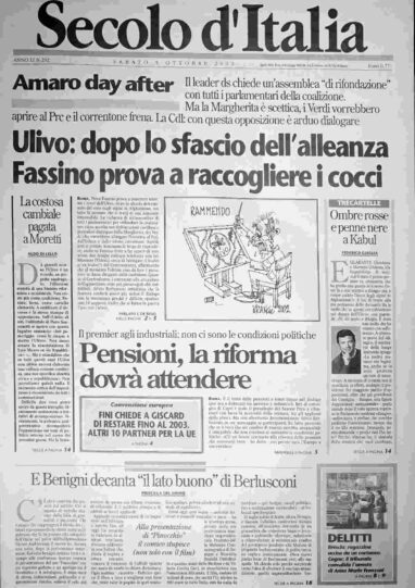 sabato 5 ottobre 2002