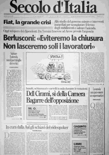 venerdì 11 ottobre 2002