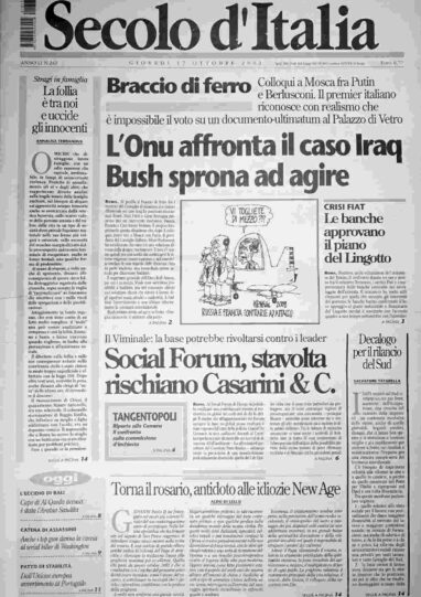 giovedì 17 ottobre 2002