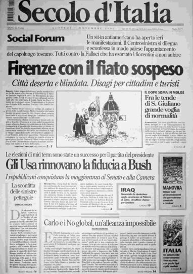 giovedì 7 novembre 2002