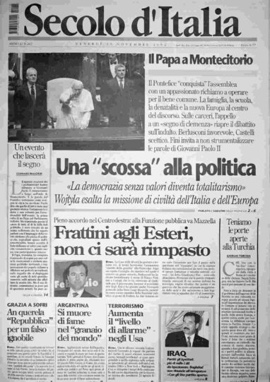 venerdì 15 novembre 2002