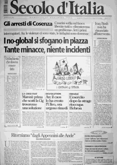 domenica 17 novembre 2002