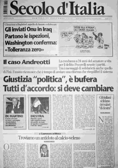 martedì 19 novembre 2002
