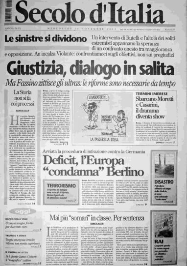 mercoledì 20 novembre 2002