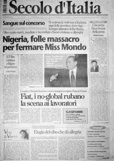 sabato 23 novembre 2002
