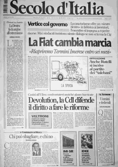 martedì 26 novembre 2002