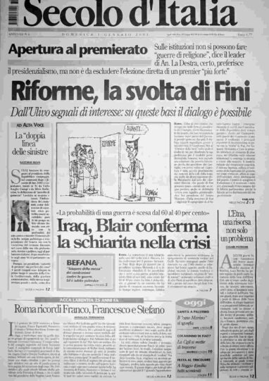 domenica 5 gennaio 2003