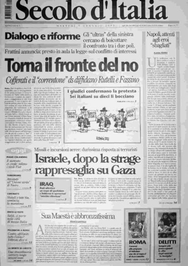 martedì 7 gennaio 2003