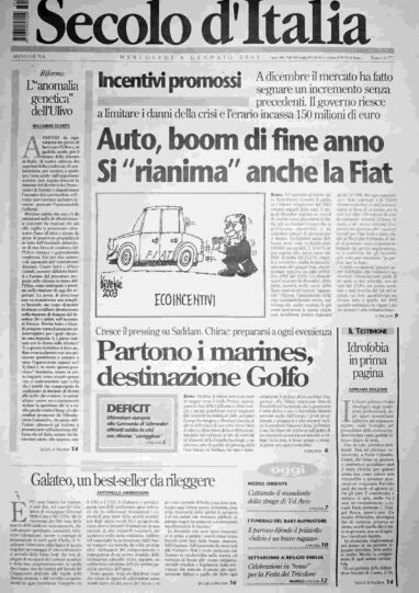 mercoledì 8 gennaio 2003