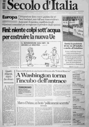 giovedì 16 gennaio 2003