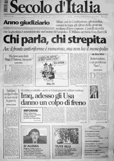 domenica 19 gennaio 2003