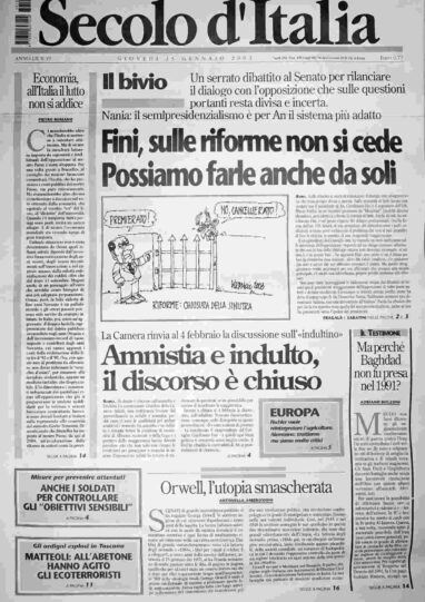 giovedì 23 gennaio 2003