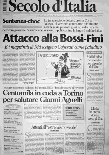 domenica 26 gennaio 2003