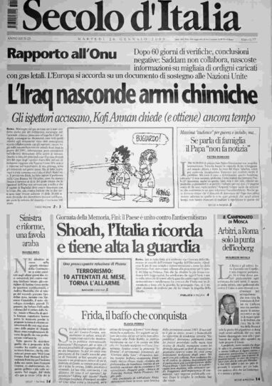 martedì 28 gennaio 2003